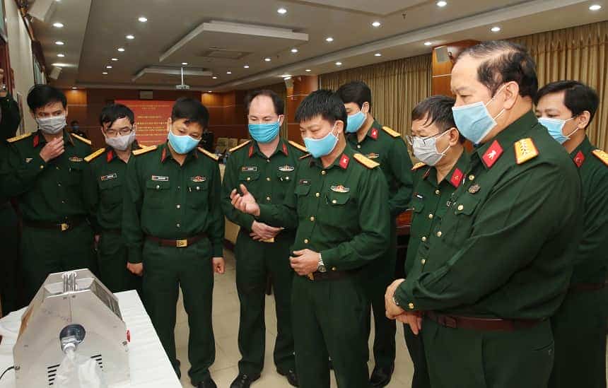 Viện Vũ khí thiết kế, chế tạo thành công máy trợ thở