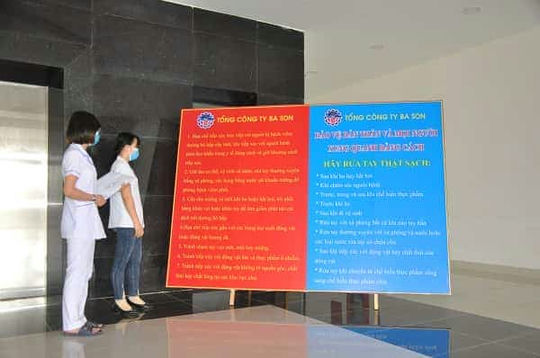  Tổng công ty Ba Son chủ động phòng, chống dịch Covid - 19 