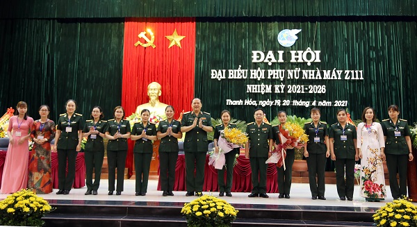 Nhà máy Z111 tổ chức Đại hội đại biểu Hội phụ nữ nhiệm kỳ 2021-2026