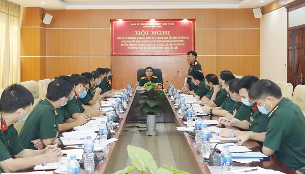 Đảng ủy Viện Vũ khí tổng kết thực hiện Nghị quyết 147 và Nghị quyết 195