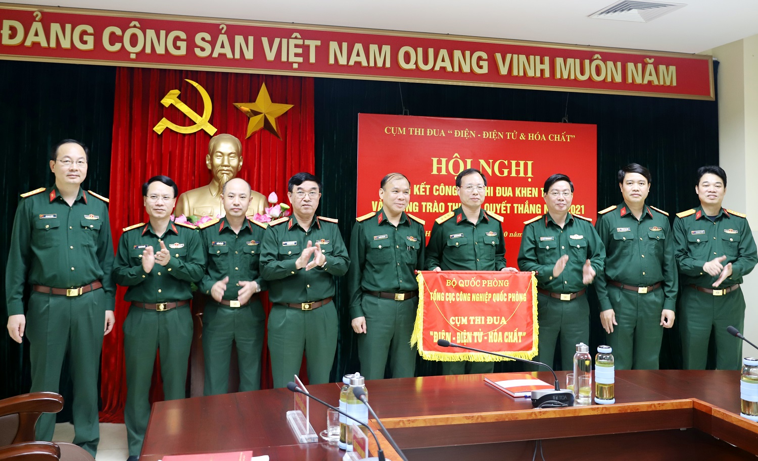 Cụm thi đua “Điện - Điện tử - Hóa chất”: Doanh thu năm 2021 tăng 7%