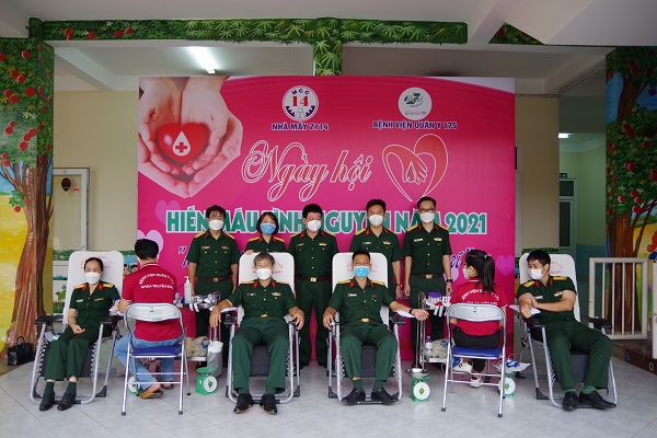 Nhà máy Z114 tổ chức hiến máu tình nguyện