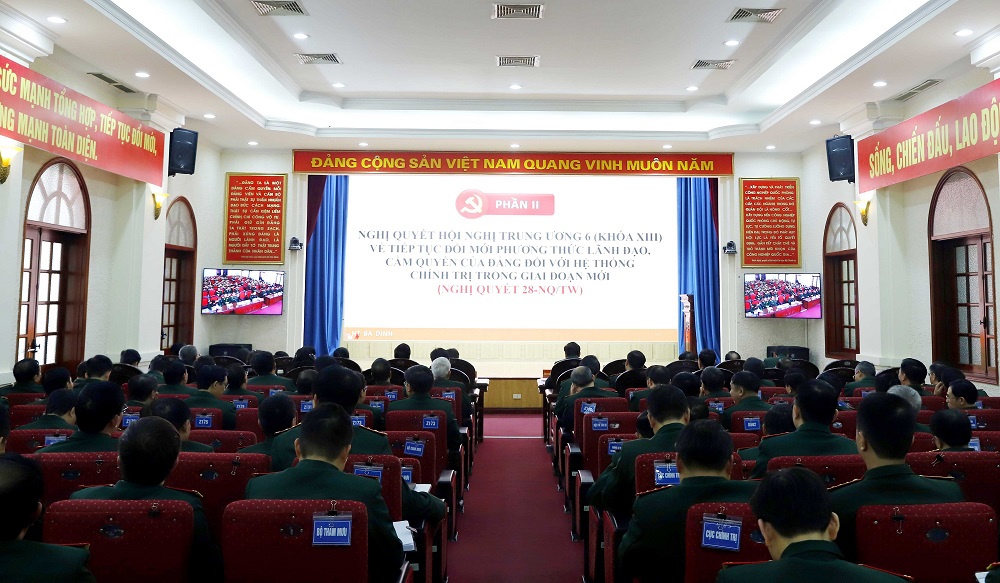 Quán triệt Nghị quyết Hội nghị Trung ương 6, khoá XIII