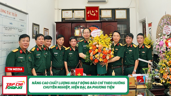 MEDIA - Nâng cao chất lượng hoạt động báo chí theo hướng chuyên nghiệp, hiện đại, đa phương tiện