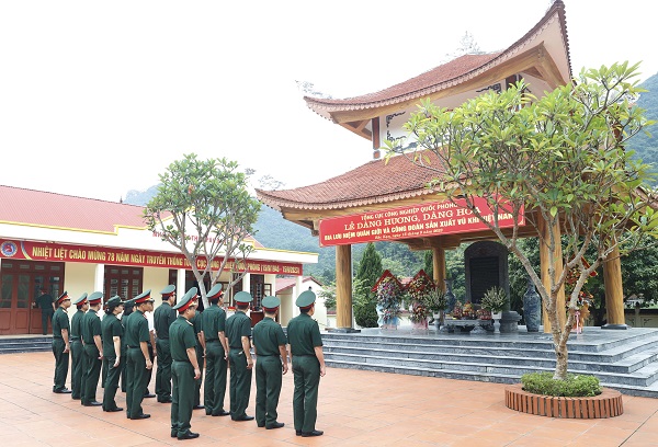 Hoạt động “về nguồn” tại nơi ra đời ngành Quân giới