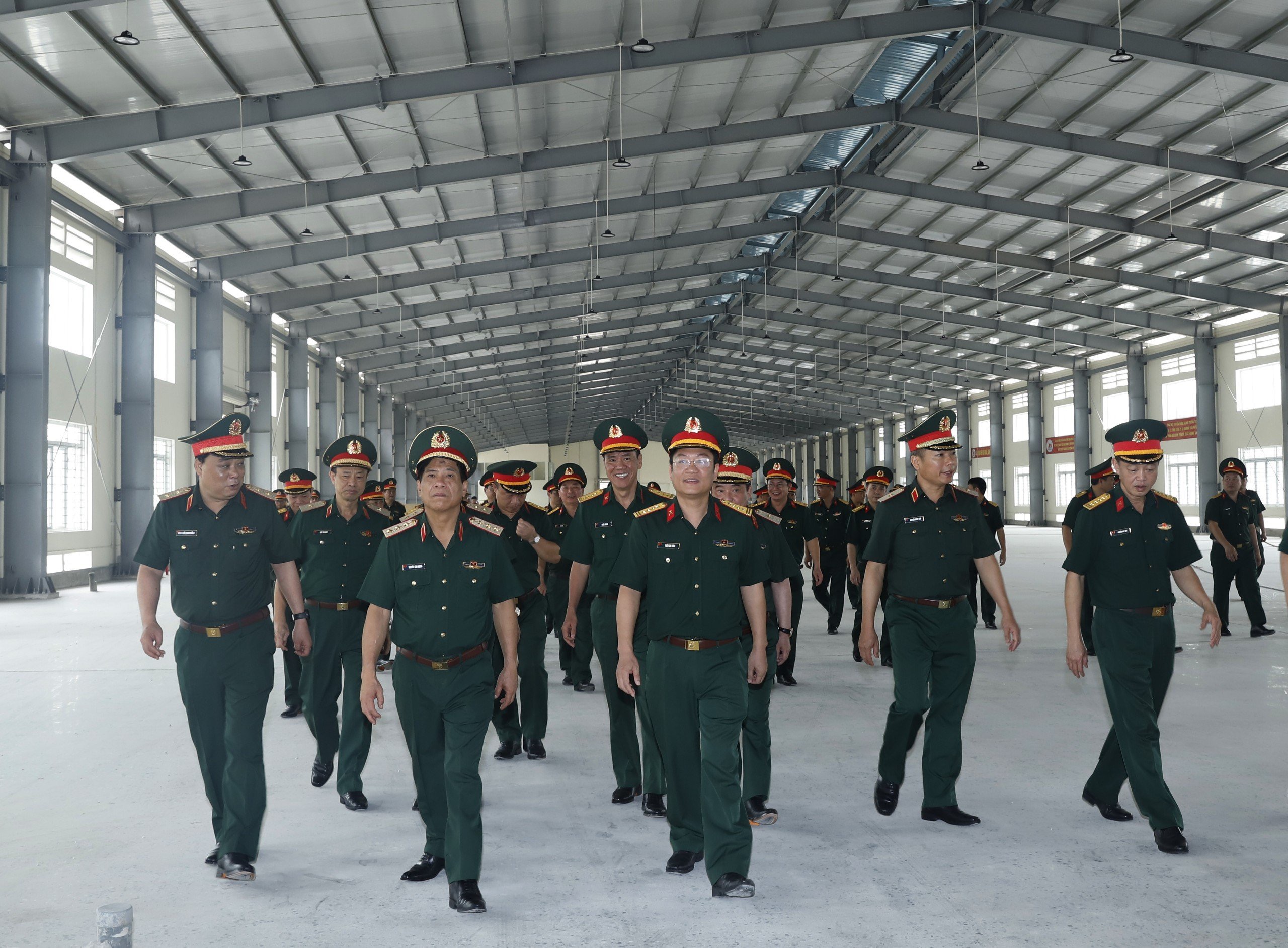Thủ trưởng Bộ Tổng Tham mưu kiểm tra các đơn vị thuộc Tổng cục Công nghiệp quốc phòng