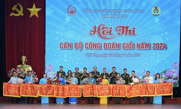 Sôi nổi Hội thi cán bộ công đoàn giỏi Nhà máy Z121