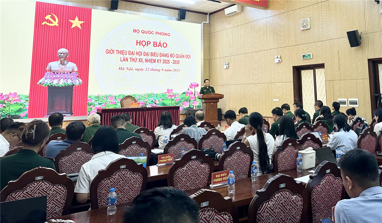 450 đại biểu dự Đại hội đại biểu Đảng bộ Quân đội lần thứ XII