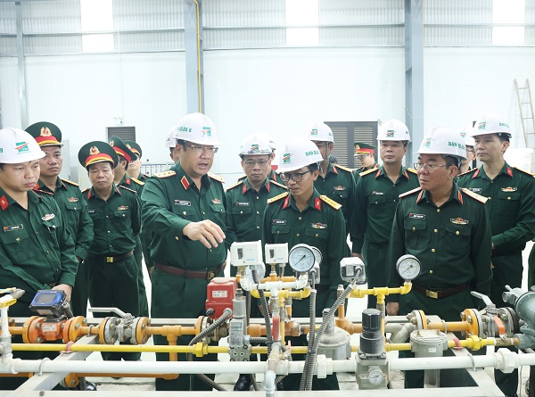 Thượng tướng Phạm Hoài Nam kiểm tra tiến độ xây dựng Nhà máy Z127 mới