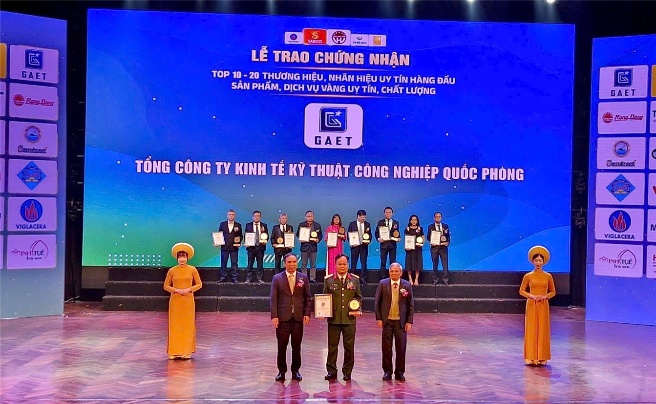 GAET được vinh danh tại các giải thưởng uy tín quốc gia