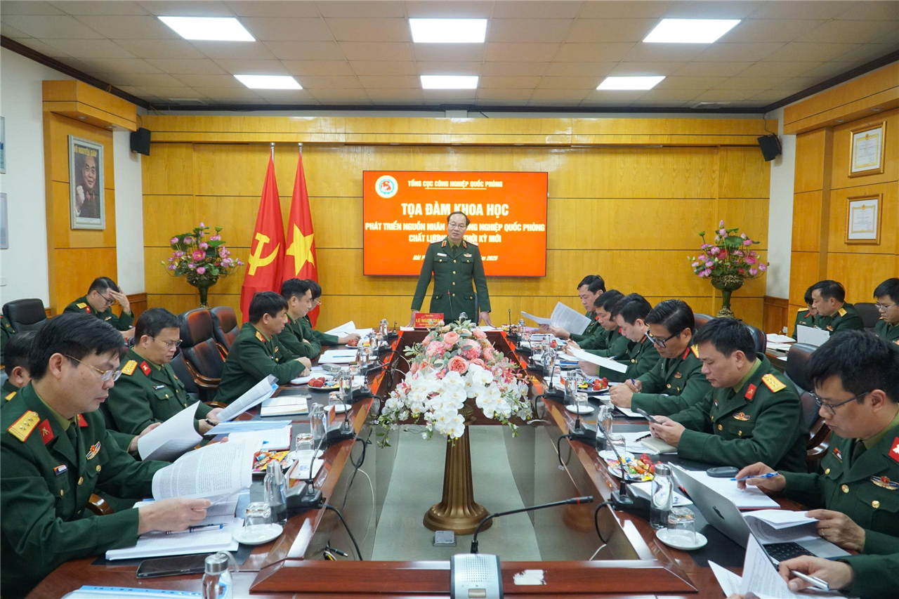 Đẩy mạnh phát triển nguồn nhân lực công nghiệp quốc phòng chất lượng cao