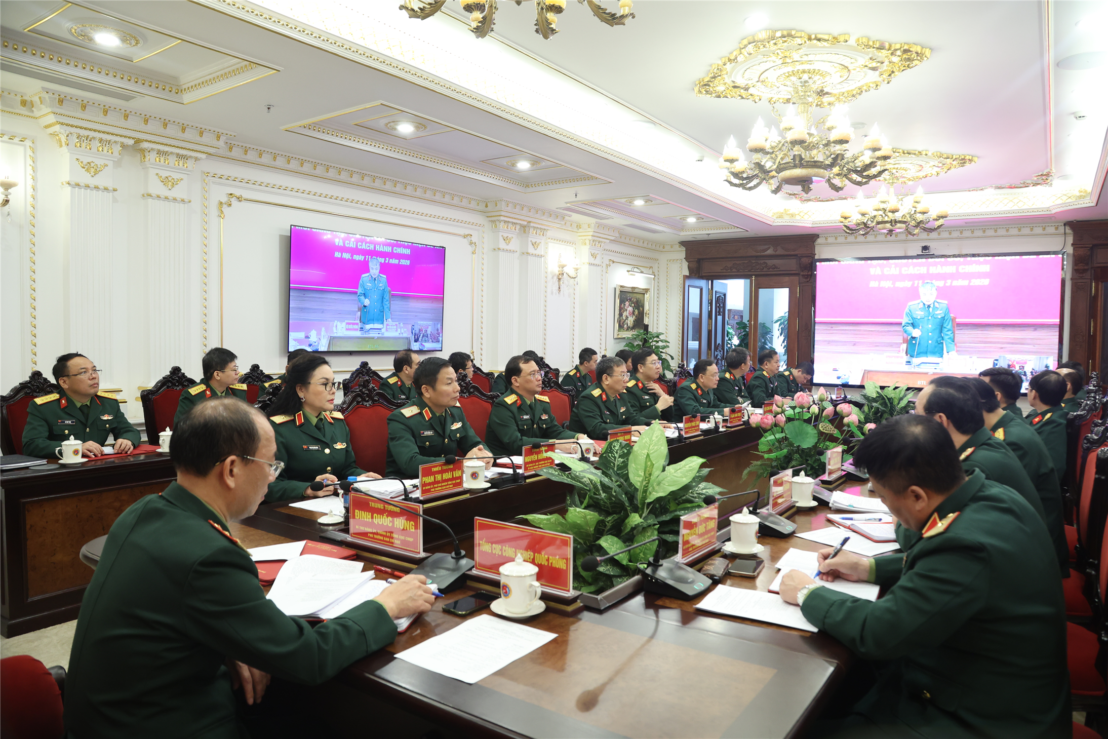 Hội nghị quán triệt, triển khai các kế hoạch của Bộ Quốc phòng