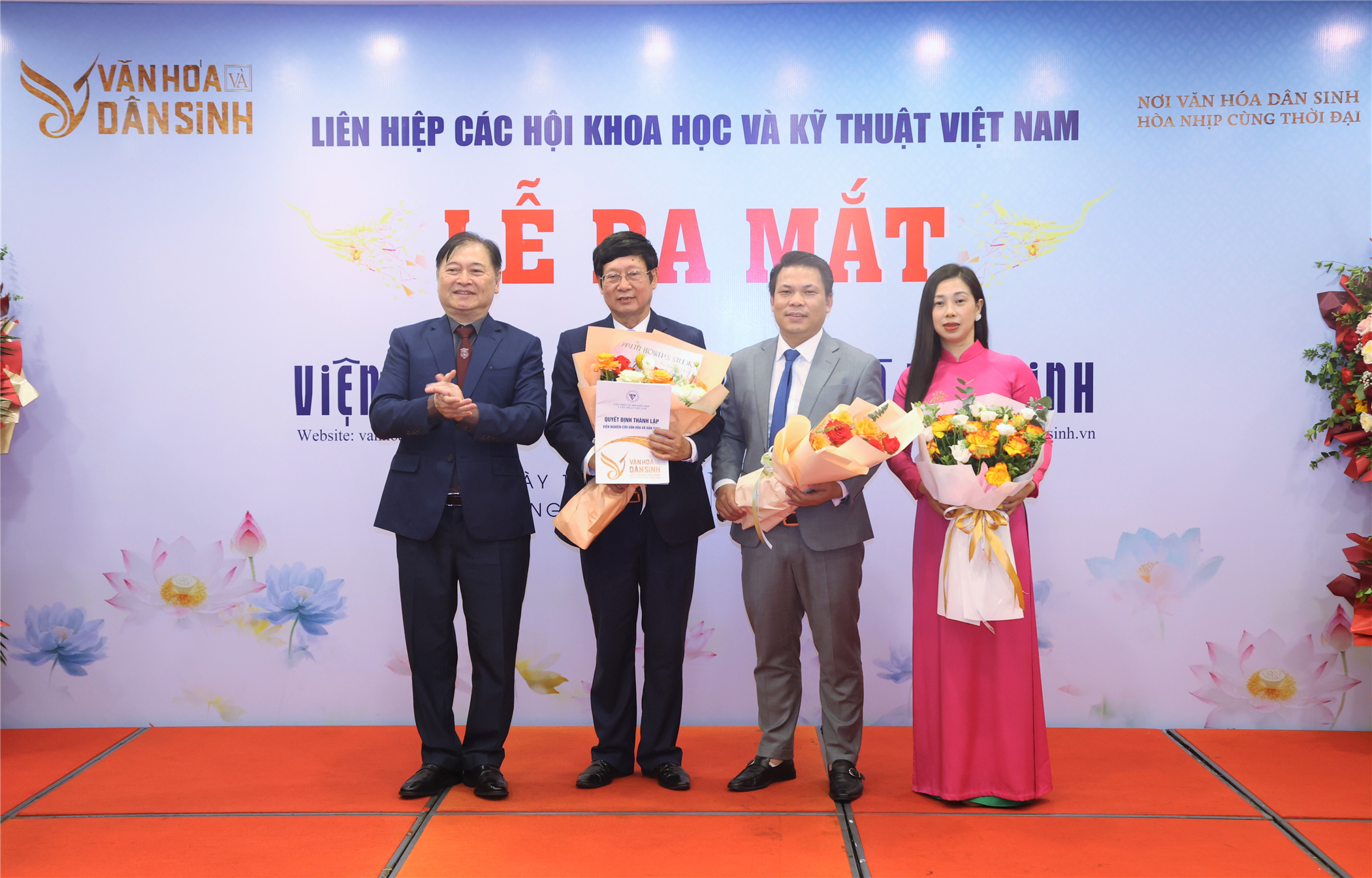 Ra mắt Viện Nghiên cứu Văn hóa và Dân sinh
