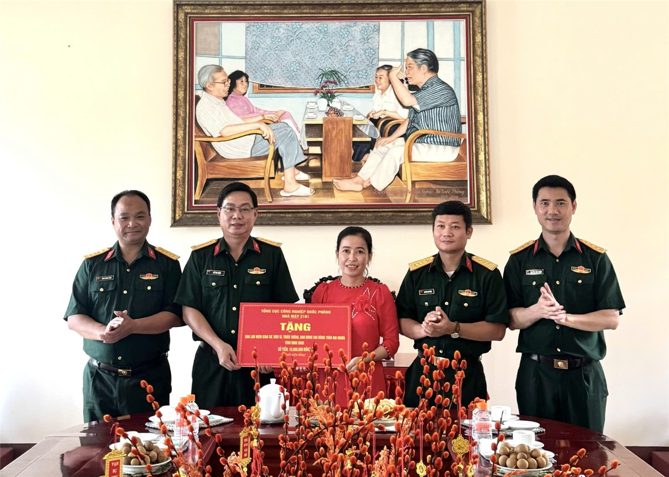 Nhà máy Z181 dâng hương tưởng niệm Thiếu tướng, Giáo sư, Viện sĩ, Anh hùng Lao động Trần Đại Nghĩa