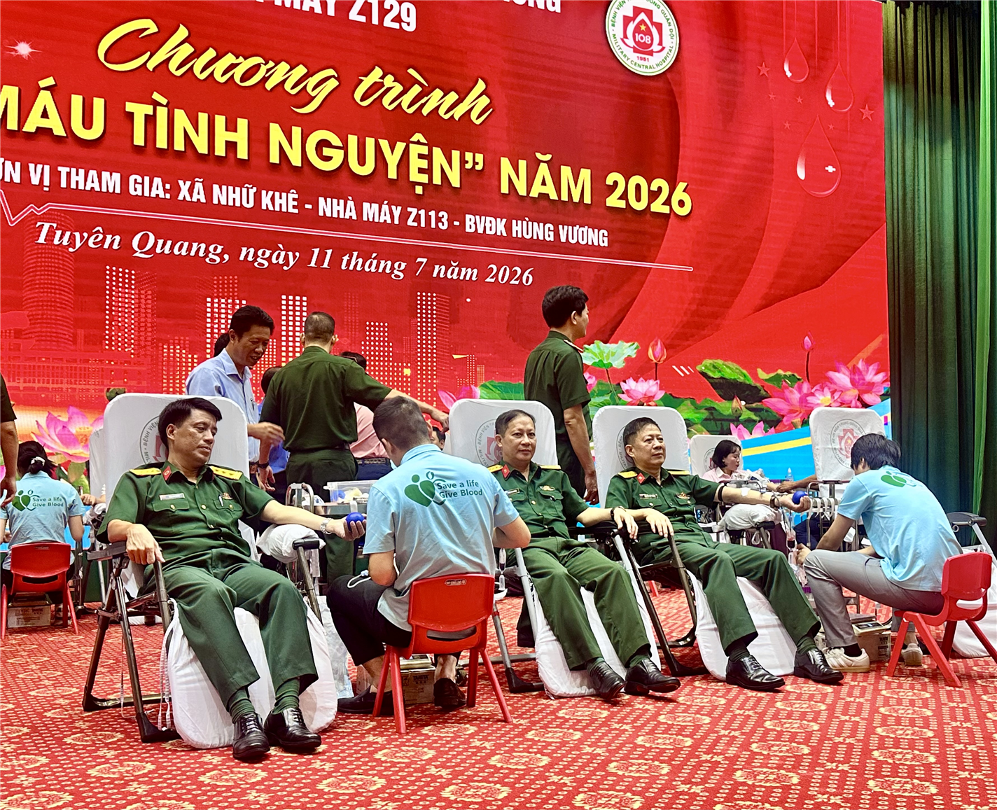 Nhà máy Z129 tổ chức Chương trình "Hiến máu tình nguyện" năm 2026