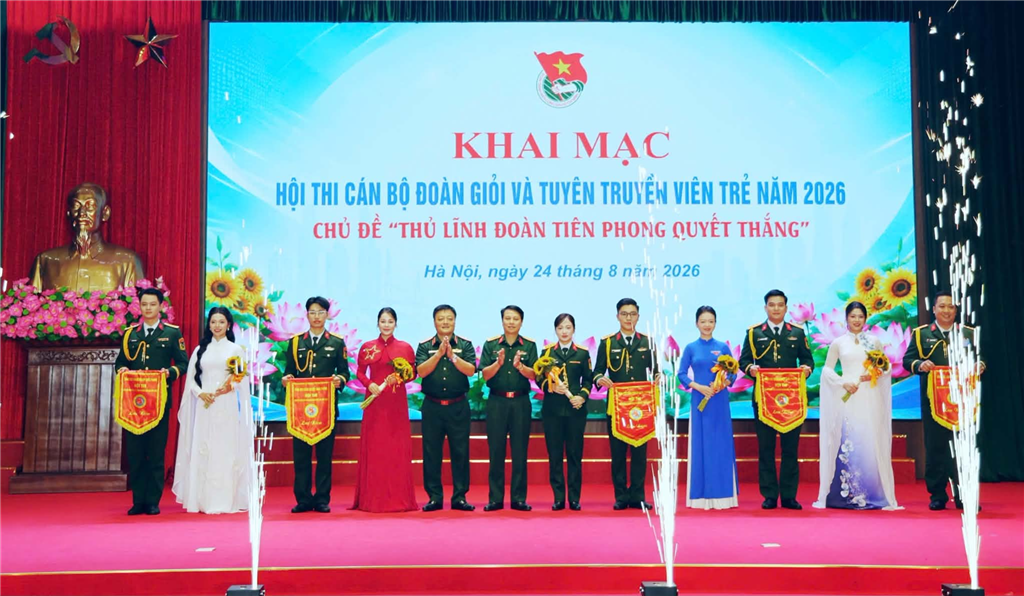 Khai mạc Hội thi cán bộ Đoàn giỏi và tuyên truyền viên trẻ năm 2026