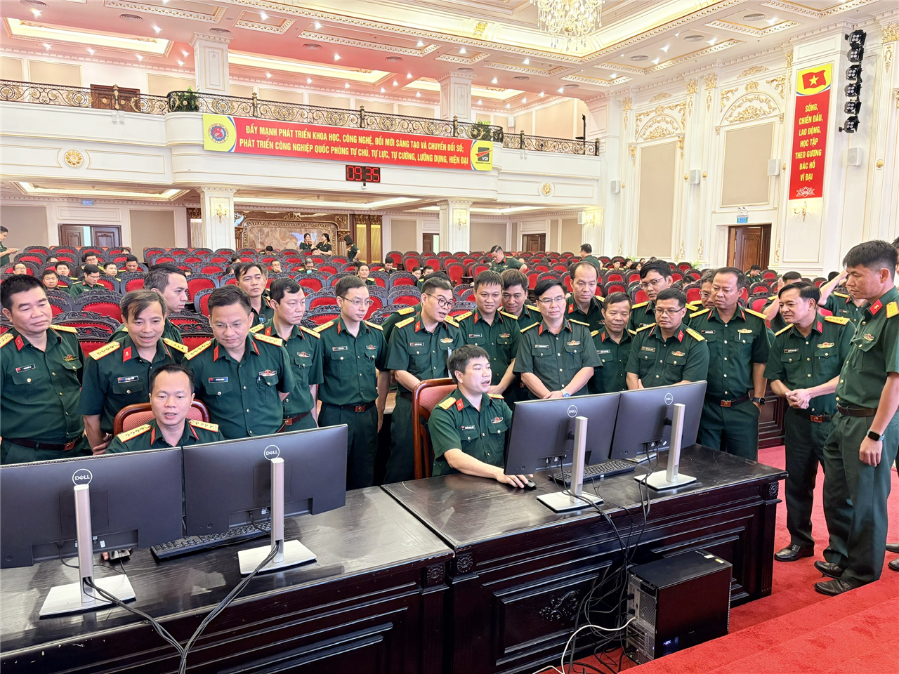 Nâng cao năng lực quản lý, khai thác hệ thống tự động hóa chỉ huy trong Tổng cục Công nghiệp quốc phòng