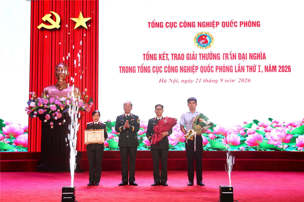 78 công trình đạt Giải thưởng Trần Đại Nghĩa trong Tổng cục Công nghiệp quốc phòng lần thứ I