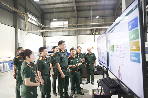 Bộ Quốc phòng kiểm tra các mặt công tác tại Tổng cục Công nghiệp quốc phòng