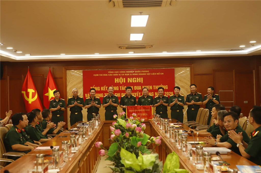 Cụm thi đua sản xuất đạn và kinh doanh vật liệu nổ công nghiệp dự kiến doanh thu năm 2026 đạt 32.783 tỷ đồng