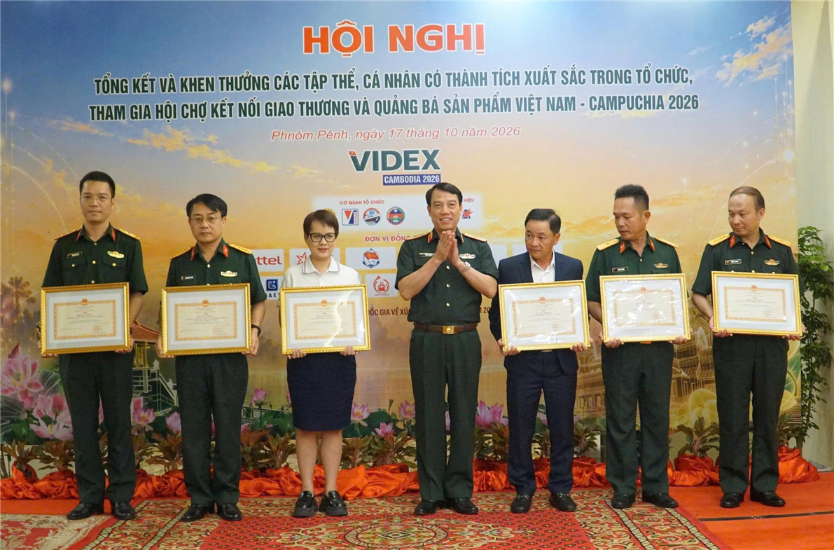 GAET được Bộ trưởng Bộ Quốc phòng tặng Bằng khen