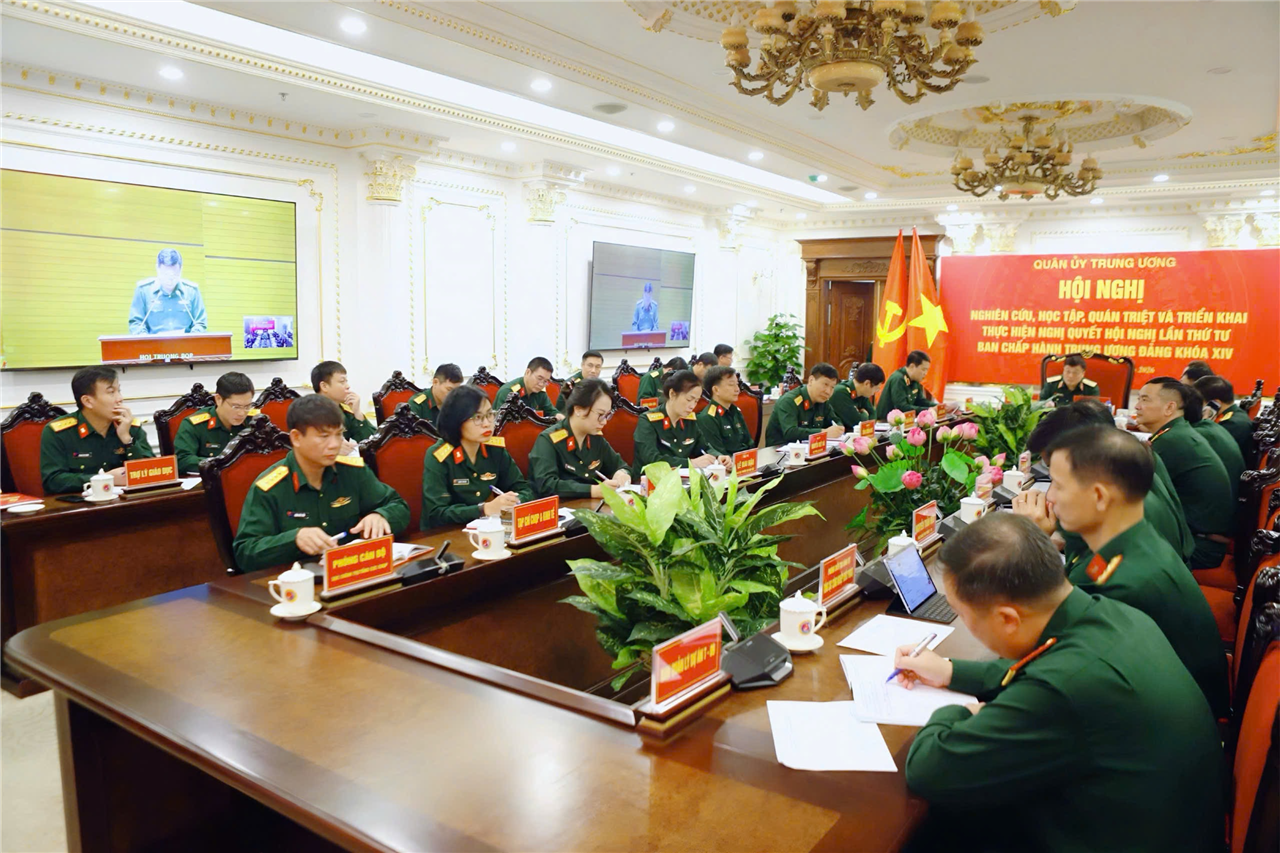 Tổng cục Công nghiệp quốc phòng nghiên cứu, học tập, quán triệt Nghị quyết Trung ương 4 khóa XIV
