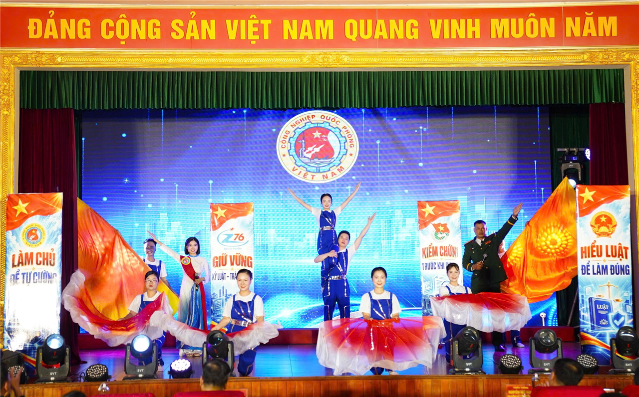 Nhà máy Z176 tổ chức Hội thi tuyên truyền, phổ biến, giáo dục pháp luật