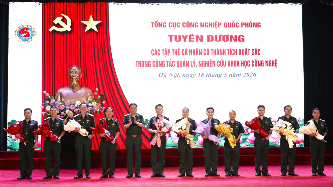 Tổng cục Công nghiệp quốc phòng mít tinh chào mừng Ngày Khoa học, công nghệ Việt Nam và đổi mới sáng tạo Việt Nam 2026